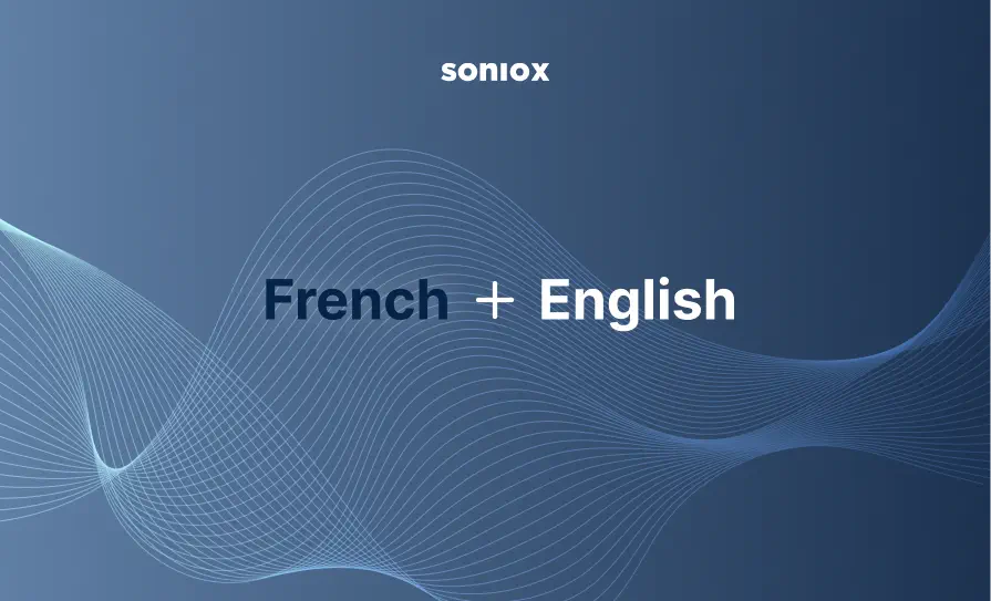 French speech recognition AI