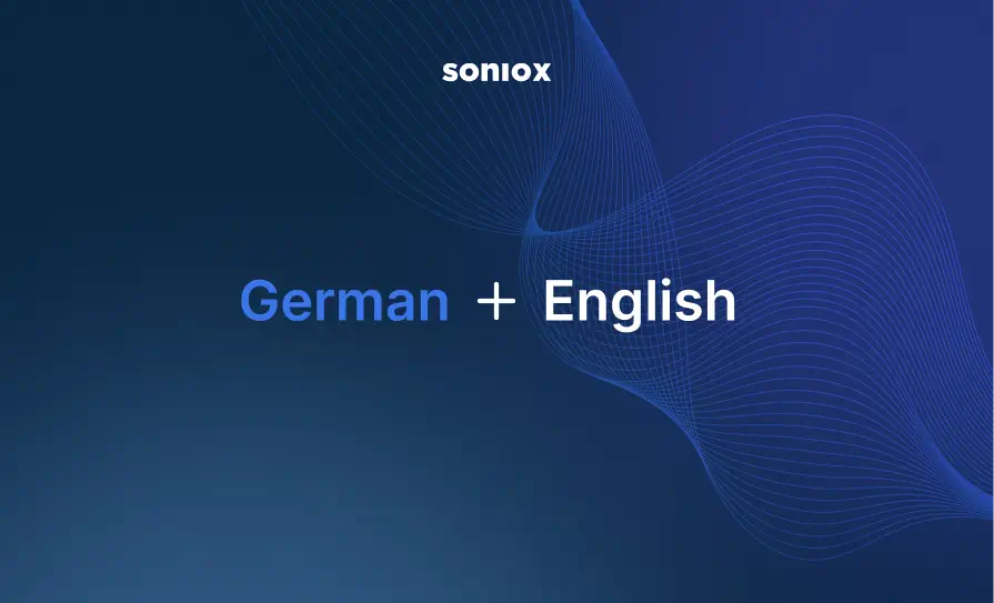German speech recognition AI